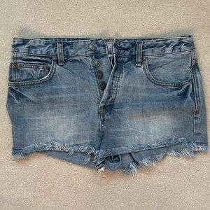 Free People Jean shorts